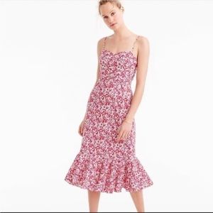 JCrew Liberty London Berry Dress - Size 6